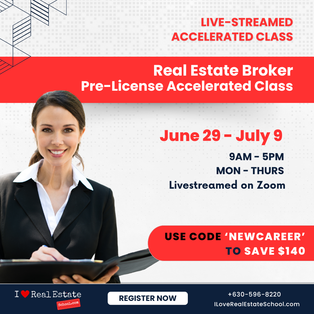 75-Hr Broker Pre-License Accelerated: June 29 - July 9