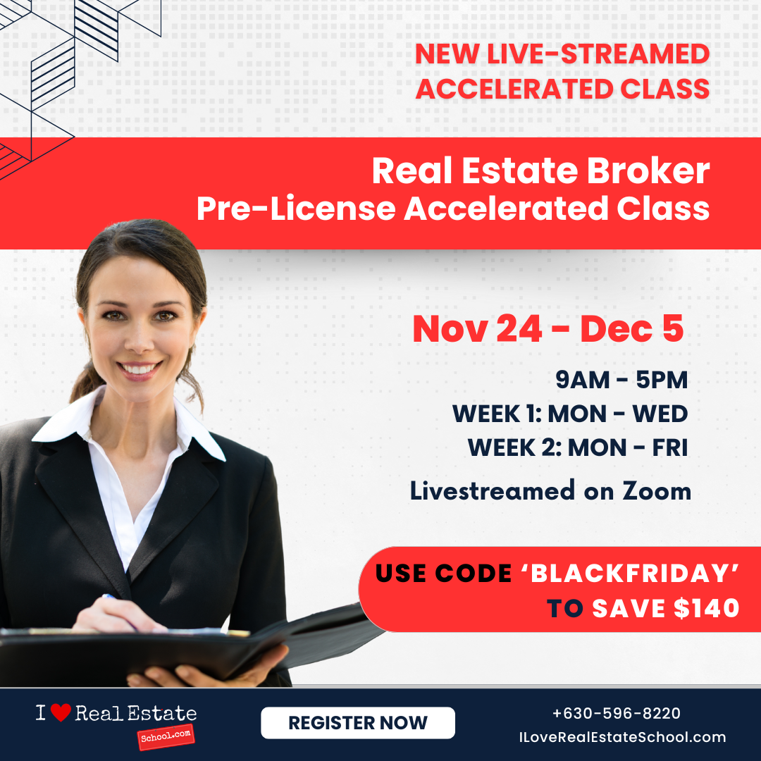 75-Hr Broker Pre-License Accelerated - Nov 24 - Dec 5