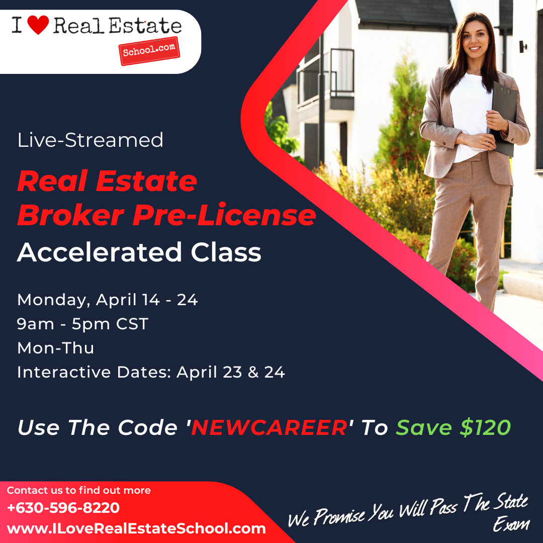 75-Hr Broker Pre-License Accelerated - April 14 - 24