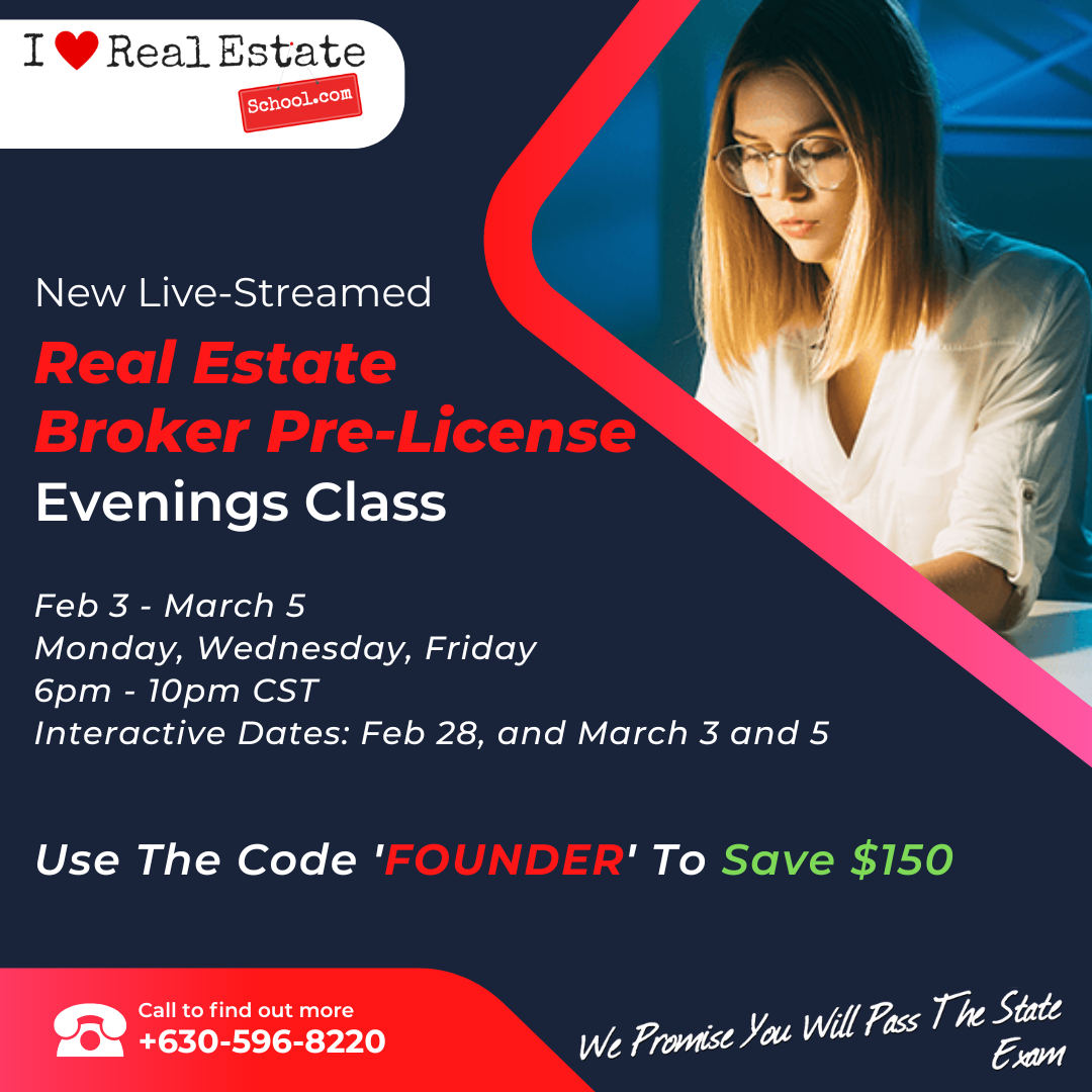 75-Hr Broker Pre-License Evening - Feb 3 - Mar 5